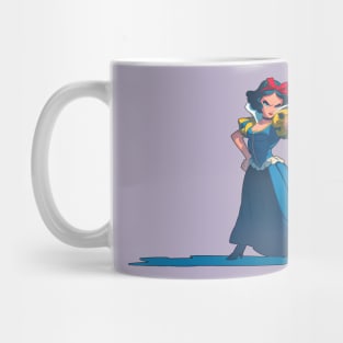 Princess with gun Mug